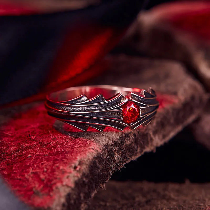 Fate Stay Night Heaven's Feel Sakura Matou Ring 925 Sterling Silver