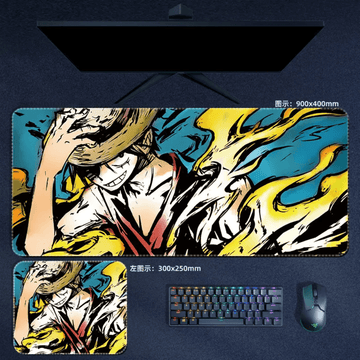 One Piece Mouse Pad Luffy Large Anime Mouse Pad Desk Mat