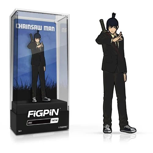 FiGPiN Chainsaw Man Season 1 Aki Enamel Pin (1414)