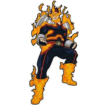 FiGPiN My Hero Academia Endeavor Glow in the Dark Enamel Pin (1579)