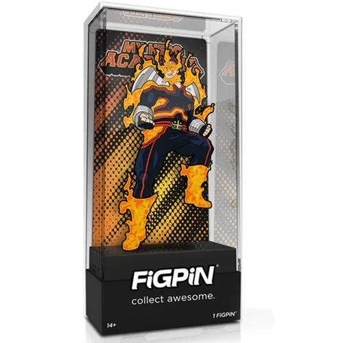 FiGPiN My Hero Academia Endeavor Glow in the Dark Enamel Pin (1579)