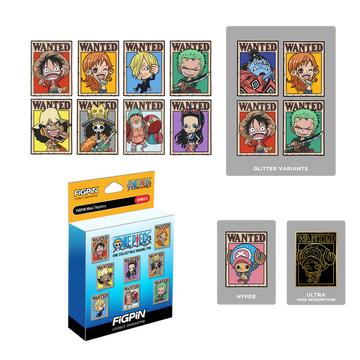 FigPin Mystery Mini Pin One Piece Wanted Series 2 - 1 Each