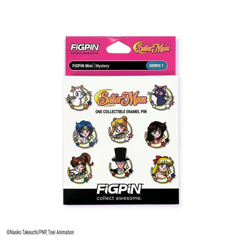 FiGPiN Mystery Mini Pin Sailor Moon Series 1 - 1 Each