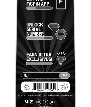 FiGPiN Naruto Shippuden Neji Enamel Pin (1562)