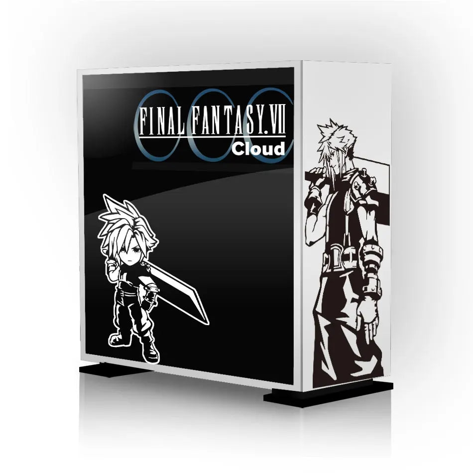 Final Fantasy VII Cloud PC Case Anime sticker Decal
