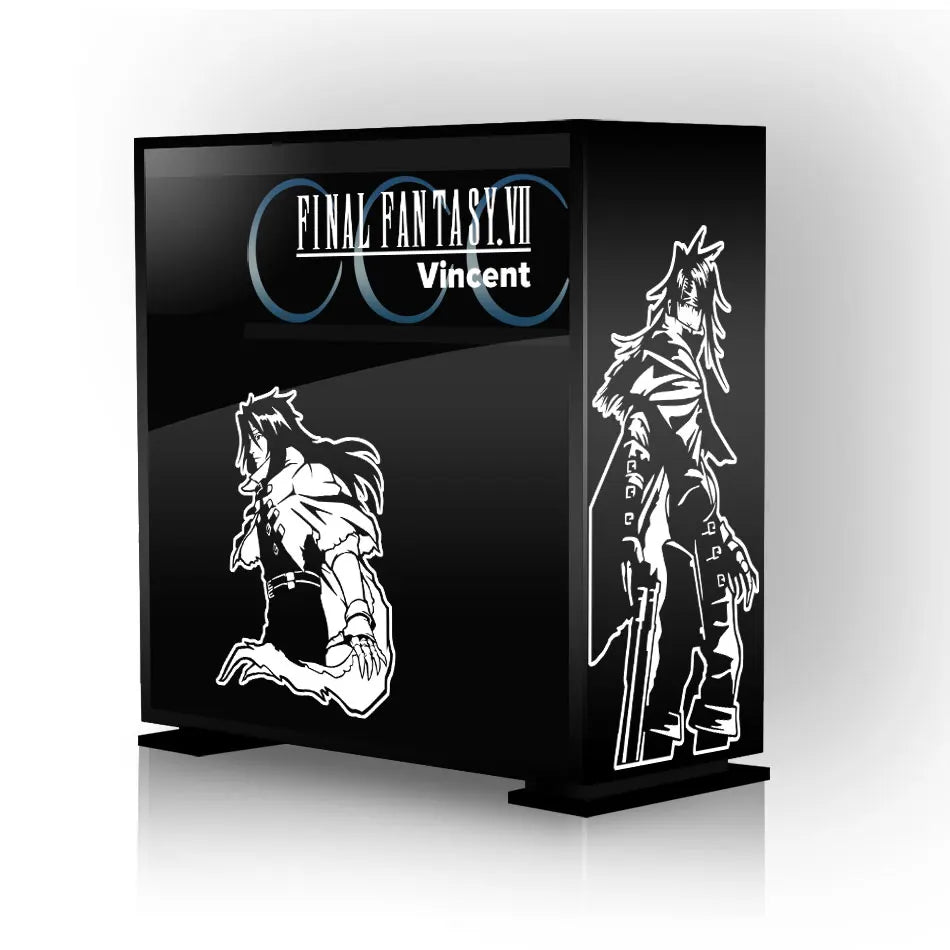 Final Fantasy VII Vincent PC Case Anime sticker Decal