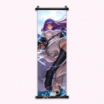 Frieren Beyond Journey's End Fern Anime Poster Canvas Scroll