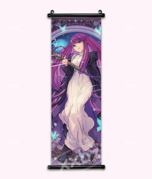 Frieren Beyond Journey's End Fern Anime Poster Canvas Scroll
