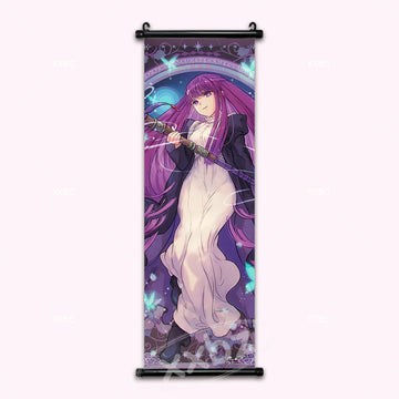 Frieren Beyond Journey's End Fern Anime Poster Canvas Scroll