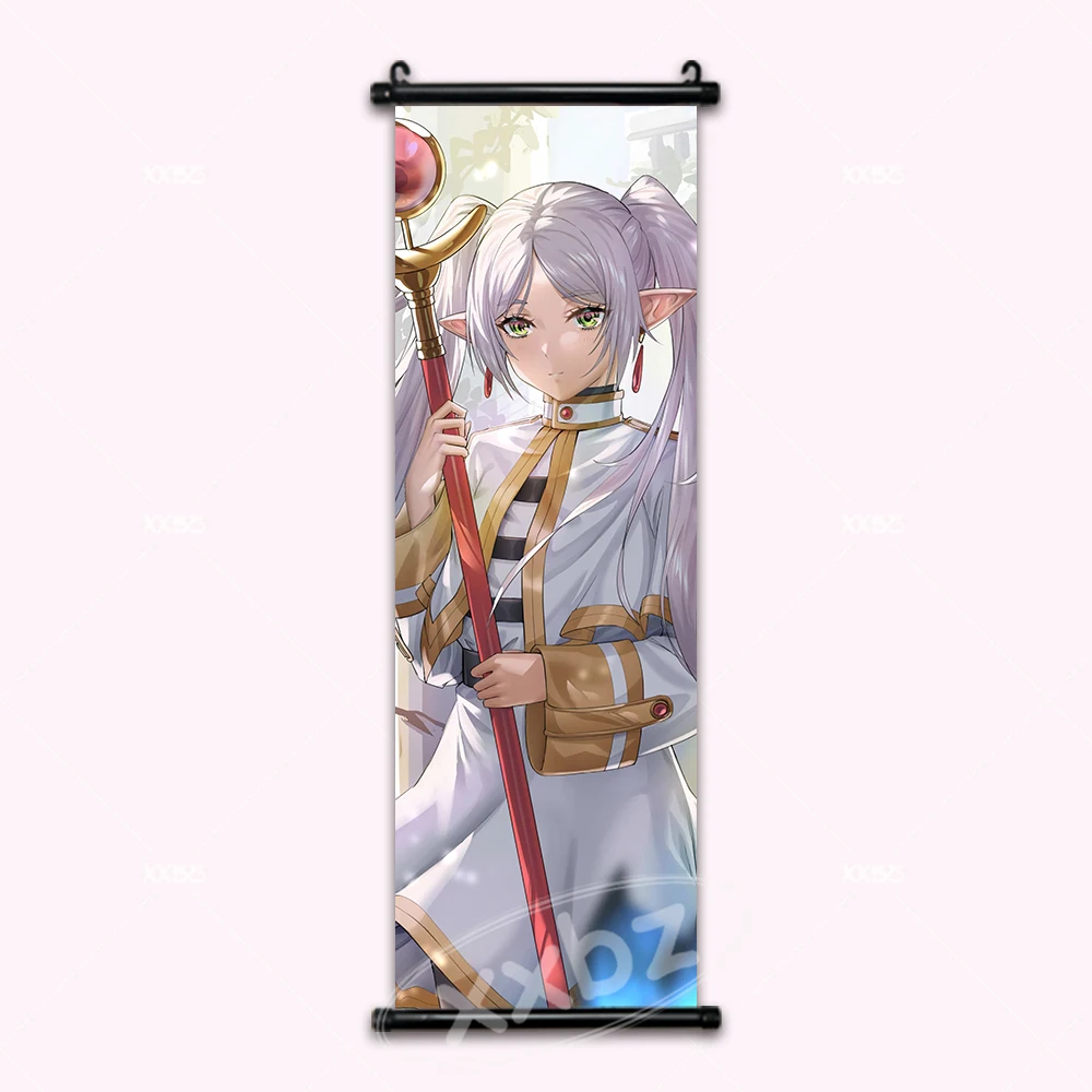 Frieren Beyond Journey's End Frieren Anime Poster Canvas Scroll