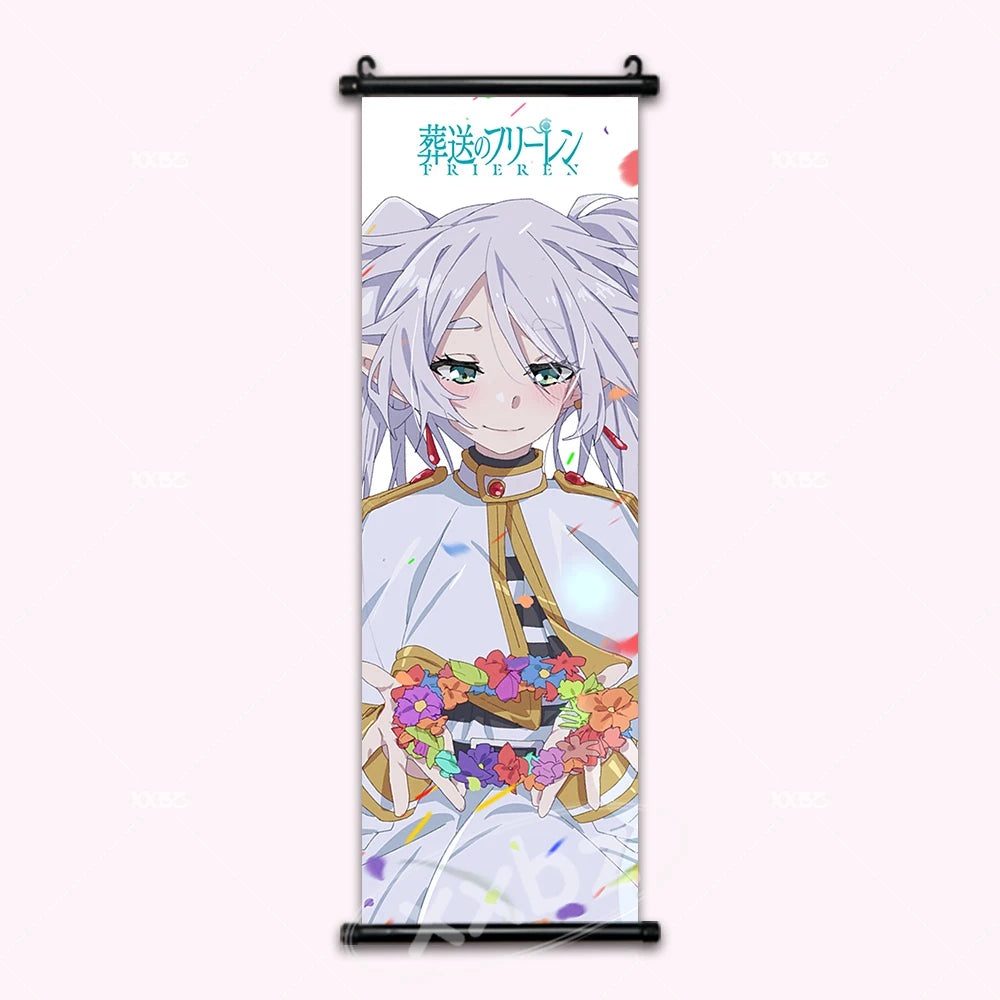 Frieren Beyond Journey's End Frieren Anime Poster Canvas Scroll