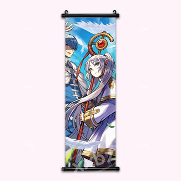 Frieren Beyond Journey's End Frieren Himmel Anime Poster Scroll