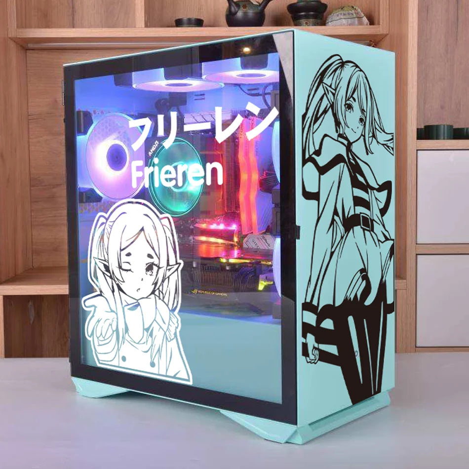 Frieren Beyond Journey's End Frieren PC Case Anime Sticker Decal