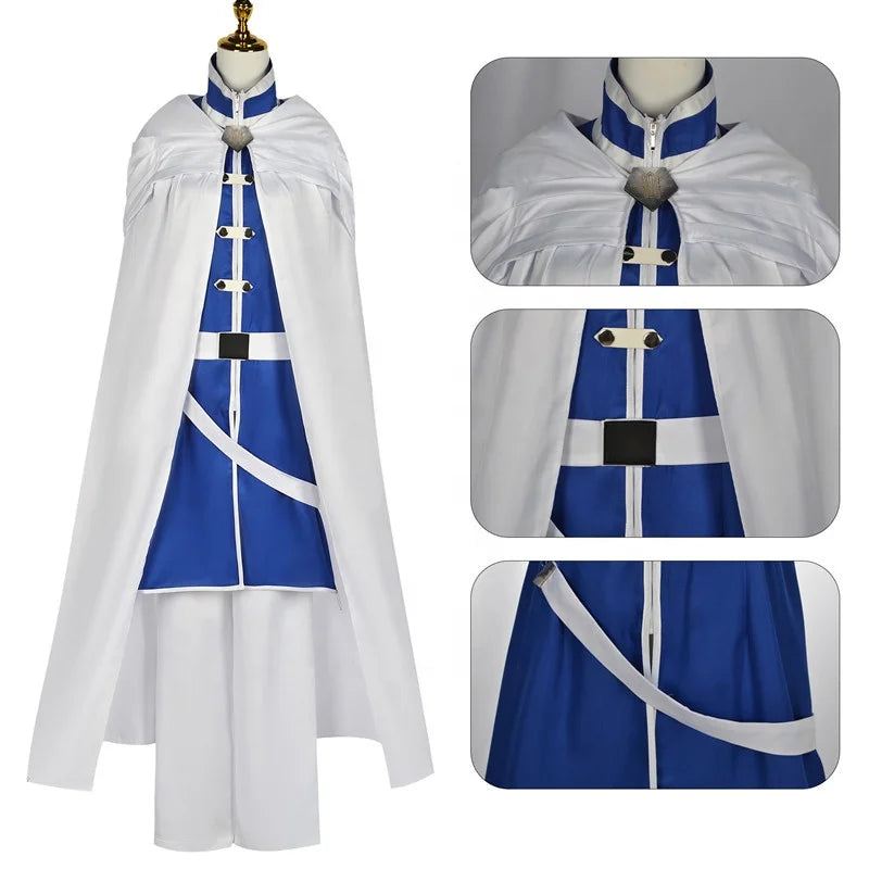 Frieren Himmel Cosplay Costume 7pc Anime Cosplay Set