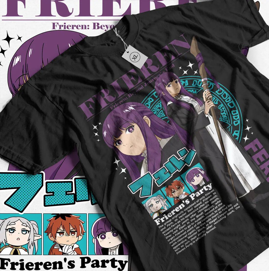 Frieren Shirt Frieren Beyond Journey's End Fern Shirt