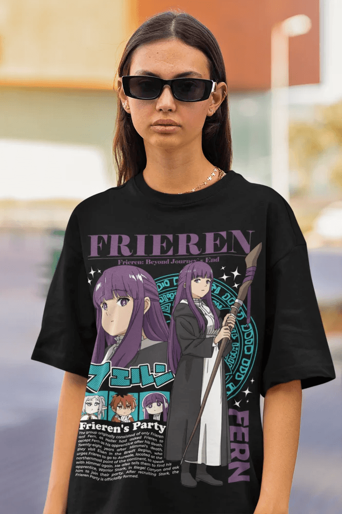 Frieren Shirt Frieren Beyond Journey's End Fern Shirt