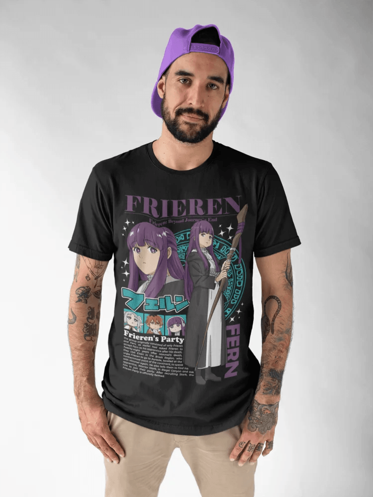 Frieren Shirt Frieren Beyond Journey's End Fern Shirt