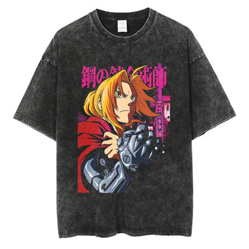 Fullmetal Alchemist Edward Shirt Vintage Style Anime Shirt