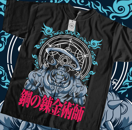 Fullmetal Alchemist Mens T-Shirt - Edward & Alphonse Elric