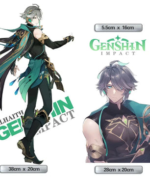 Genshin Impact Alhaitham Anime PC Case Sticker
