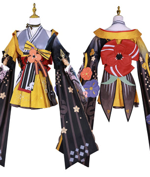 Genshin Impact Chiori Cosplay Costume Anime Cosplay Set