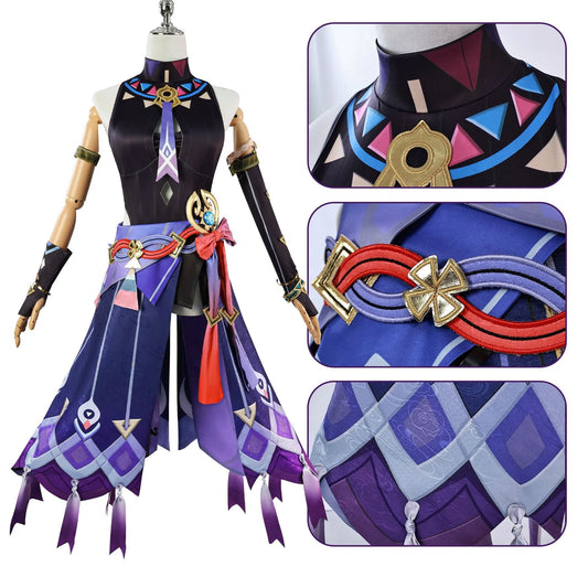 Genshin Impact Citlali Cosplay Anime Costume Full Set