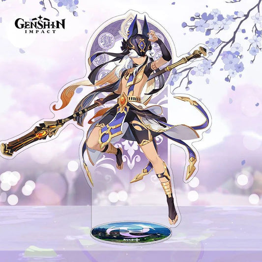 Genshin Impact Cyno Figure Acrylic Stand Fiberglass Desk Decor