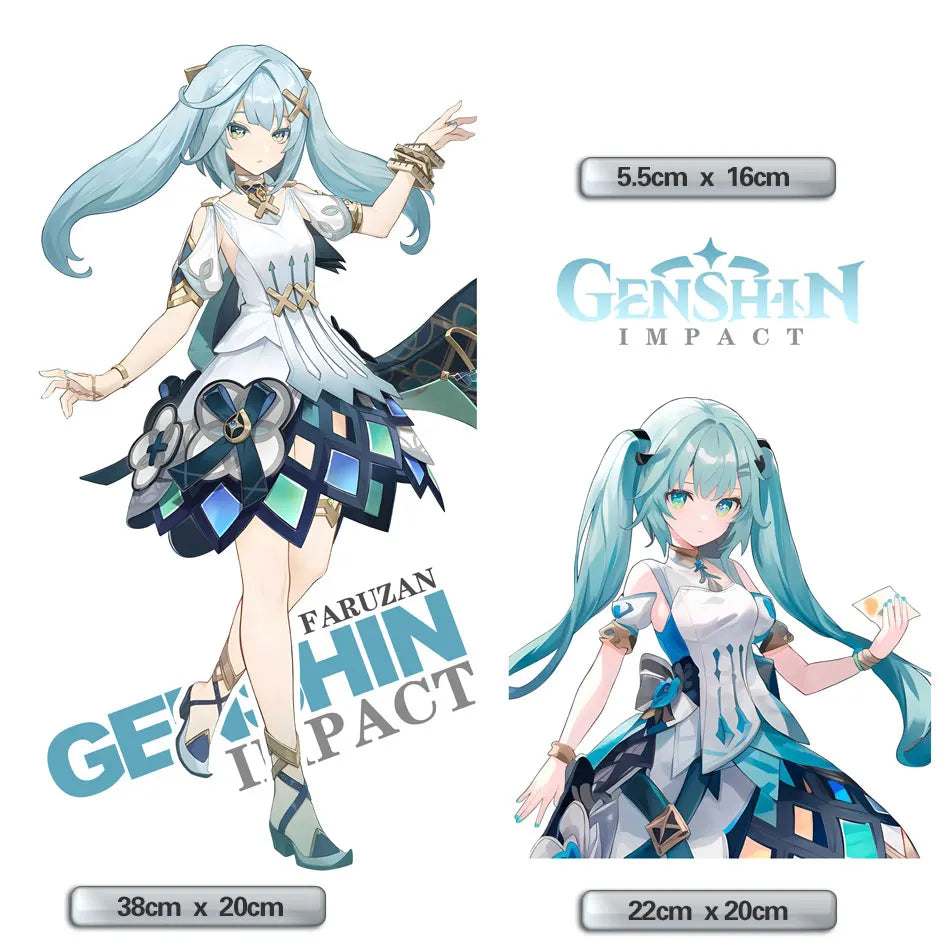 Genshin Impact Faruzan Anime PC Case Sticker