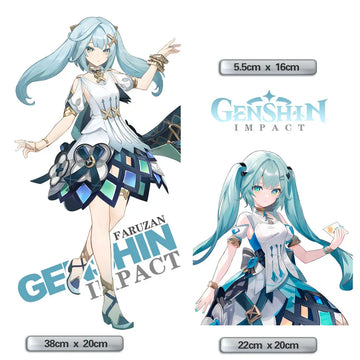 Genshin Impact Faruzan Anime PC Case Sticker