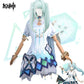 Genshin Impact Faruzan Cosplay Outfit With Wig 8pcs Full Set