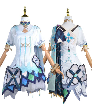 Genshin Impact Faruzan Cosplay Outfit With Wig 8pcs Full Set