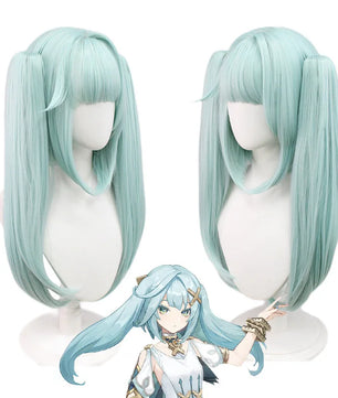 Genshin Impact Faruzan Cosplay Outfit With Wig 8pcs Full Set