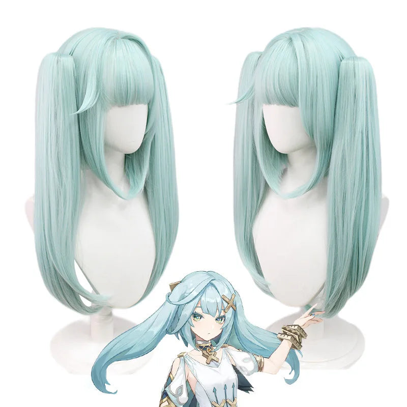 Genshin Impact Faruzan Cosplay Outfit With Wig 8pcs Full Set