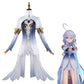 Genshin Impact Focalors Cosplay 4pc Anime Cosplay Costume Set