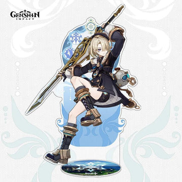 Genshin Impact Freminet Figure Acrylic Stand Fiberglass Desk Decor