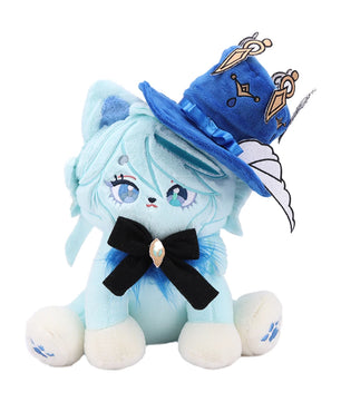 Genshin Impact Furina Cat Plush Cute Anime Plush
