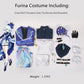 Genshin Impact Furina Cosplay 7pc Anime Cosplay Costume Set