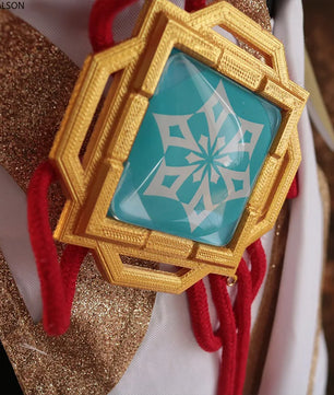 Genshin Impact Ganyu Cosplay Costume 9pc Anime Cosplay Set