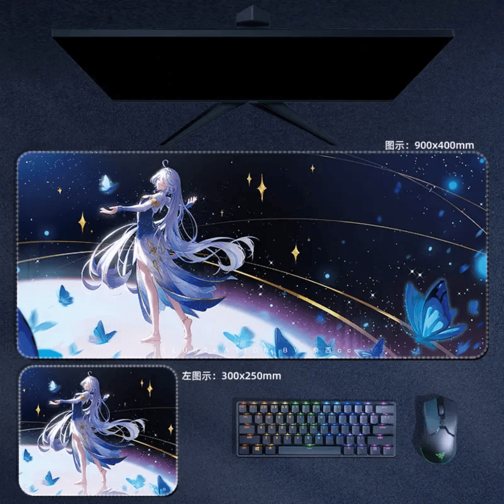 Genshin Impact Hydro Archon Focalors Mouse Pad