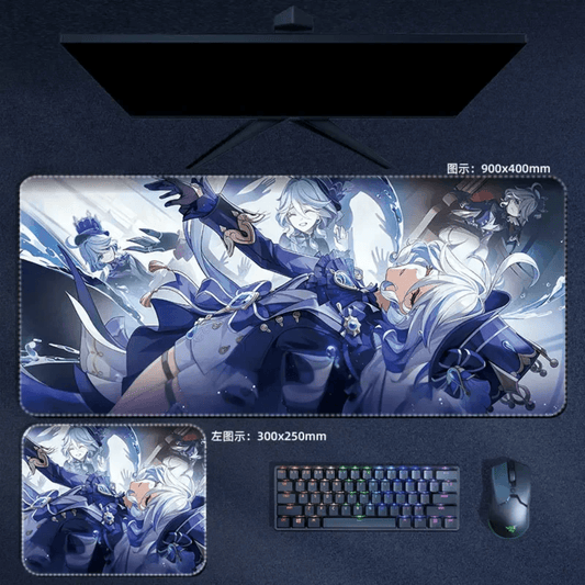 Genshin Impact Hydro Archon Furina Focalors Mouse Pad