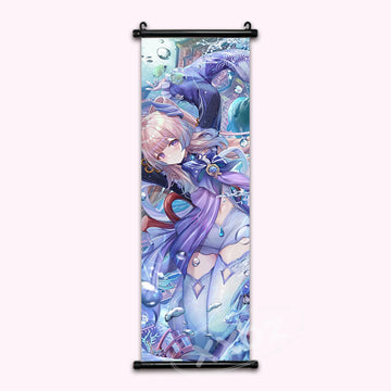 Genshin Impact Kokomi Anime Poster Canvas Scroll