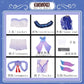 Genshin Impact Kokomi Cosplay 10pc Set Anime Cosplay Costume