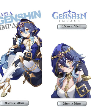 Genshin Impact Layla Anime PC Case Sticker