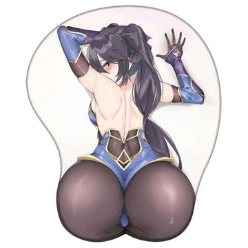 Genshin Impact Mouse Pad Mona 3D Silicone Support Mouse Pad