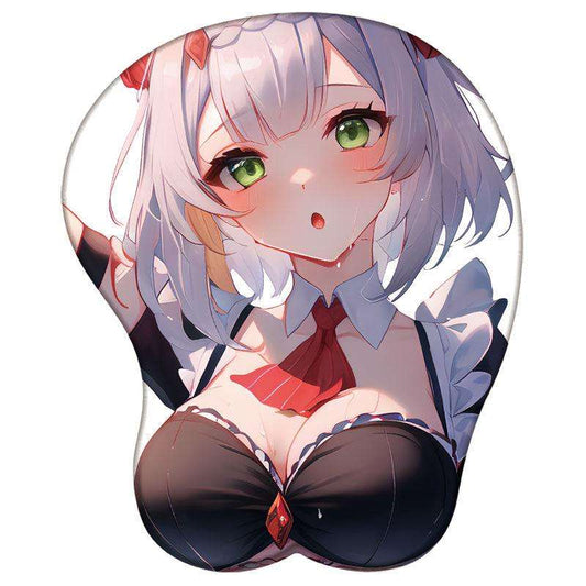 Genshin Impact Mouse Pad Noelle 3D Silicone Support Mouse Pad