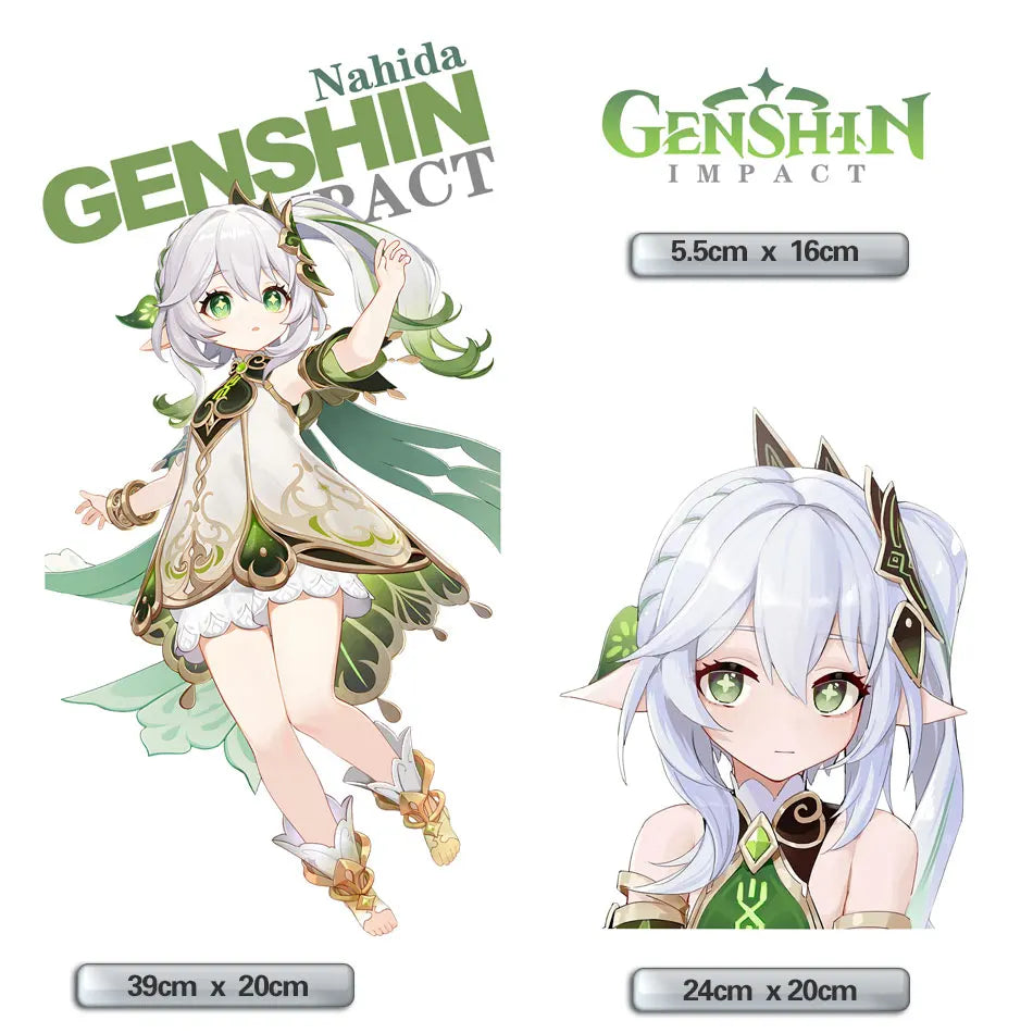 Genshin Impact Nahida Anime PC Case Sticker