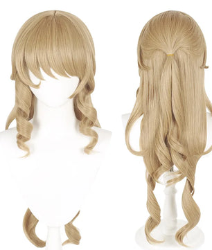 Genshin Impact Navia Cosplay With Wig 14pcs Anime Costume Set