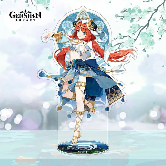 Genshin Impact Nilou Figure Acrylic Stand Fiberglass Desk Decor