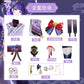 Genshin Impact Raiden Shogun Baal Cosplay Outfit With Wig 10pcs Set