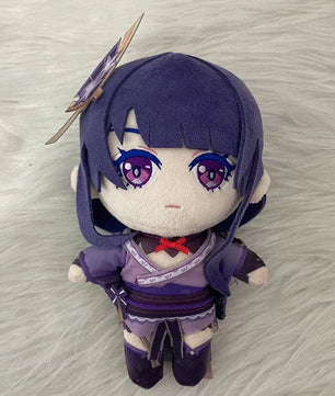 Genshin Impact Raiden Shogun Plush Cute Anime Plush